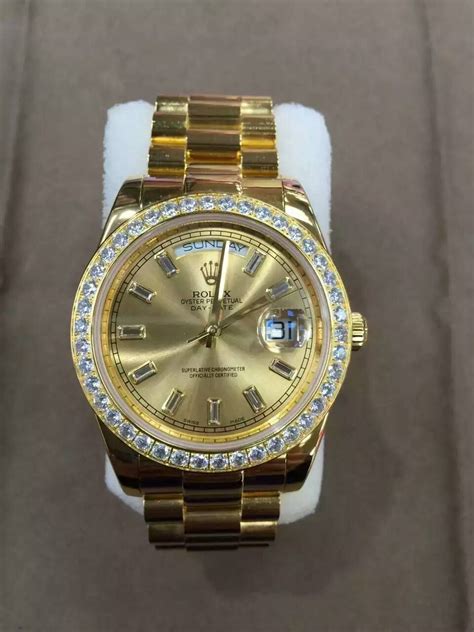 diamond gold 24k gold rolex watch|24k gold rolex watch price.